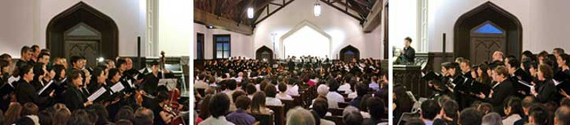 Concert at Meiji Gakuin 2009